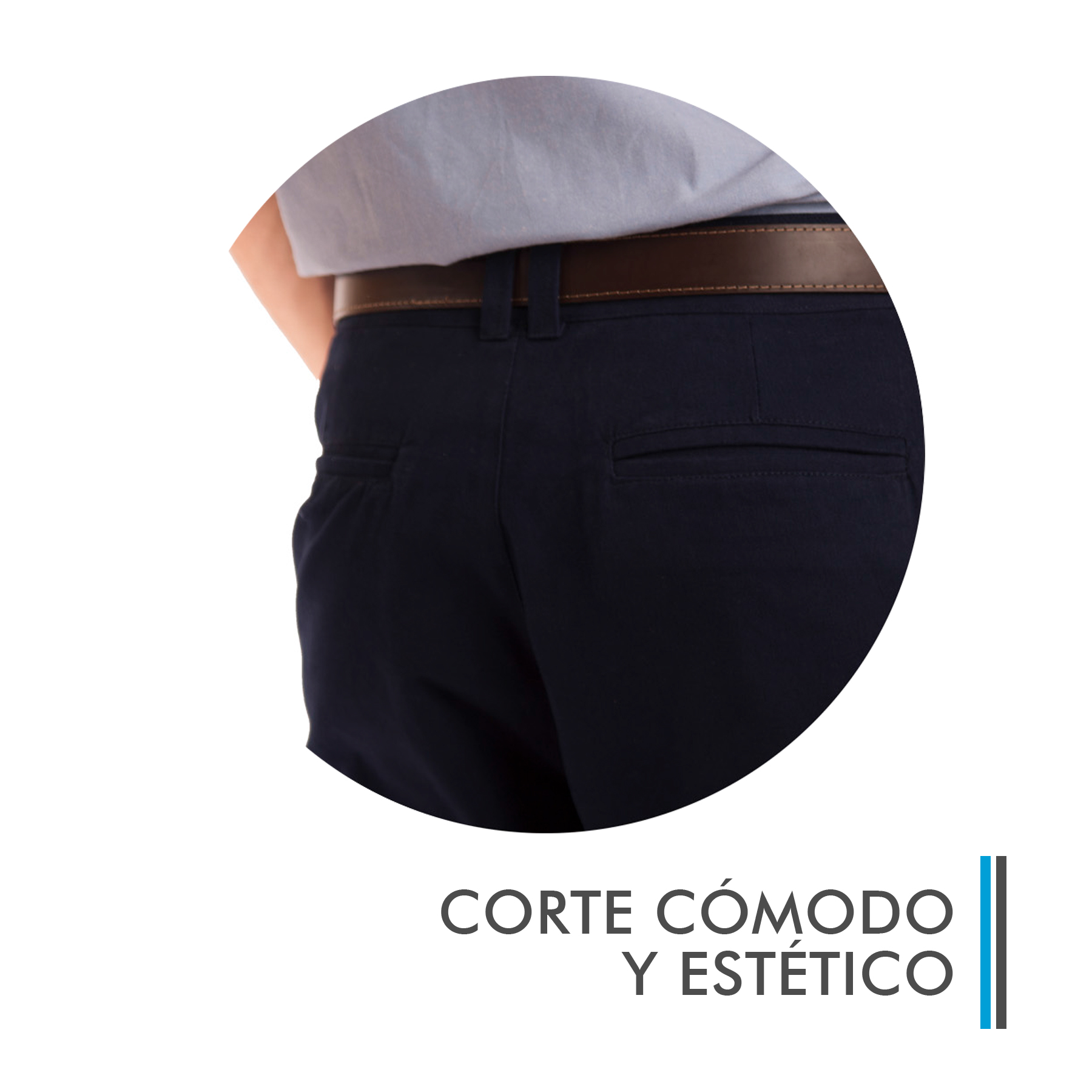 Uniforme operativo con camisa y pantalón tipo docker